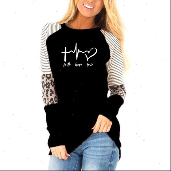faith women hope love tshirt heartbeat inspirational slogan fashion graphic long sleeve t shirt drop, White
faith women hope love tshirt heartbeat inspirational slogan fashion graphic long sleeve t shirt drop, White