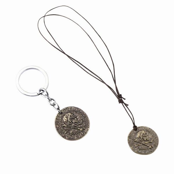 keychains small ps4 uncharted 4 a thief's end metal keychain gold coin game pendant key chain ring holder for men chaveiro llaveros, Silver
keychains small ps4 uncharted 4 a thief's end metal keychain gold coin game pendant key chain ring holder for men chaveiro llaveros, Silver