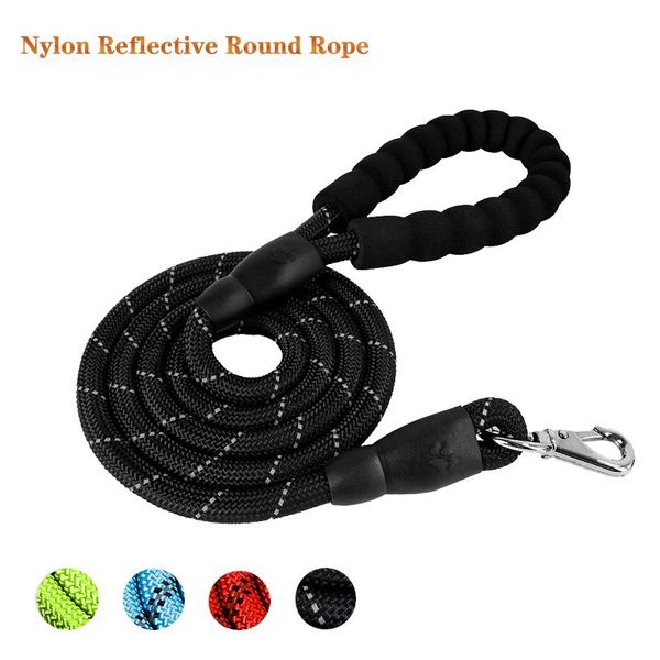 dog collars & leashes reflective nylon traction comfort rope sponge handshake medium and large training walking 1.5m 1.2m lead
dog collars & leashes reflective nylon traction comfort rope sponge handshake medium and large training walking 1.5m 1.2m lead