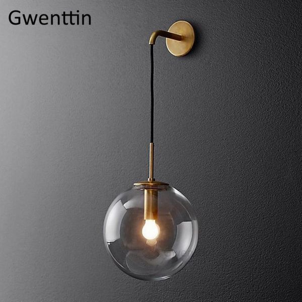 wall lamps modern glass ball lamp gold walll lights for living room bedroom sconce led mirror light fixture home industrial decor
wall lamps modern glass ball lamp gold walll lights for living room bedroom sconce led mirror light fixture home industrial decor