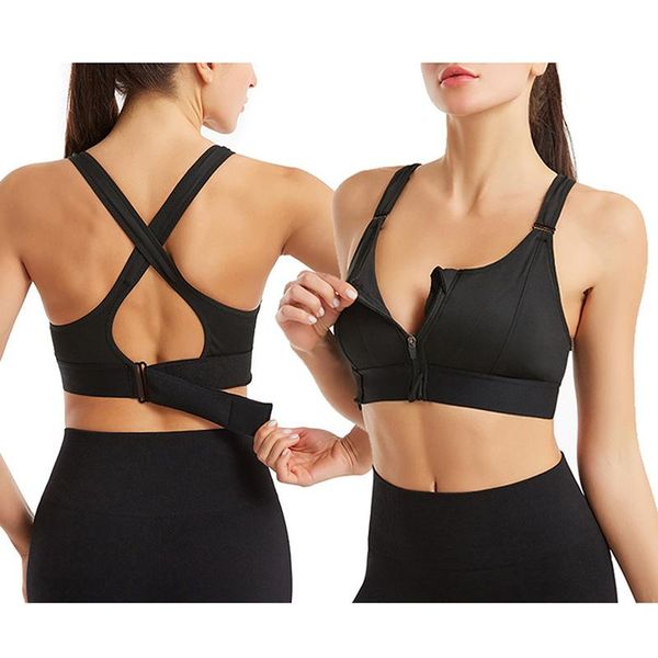 bras front zipper women sports breathable wirepadded push up fitness gym yoga workout bra, Red;black
bras front zipper women sports breathable wirepadded push up fitness gym yoga workout bra, Red;black