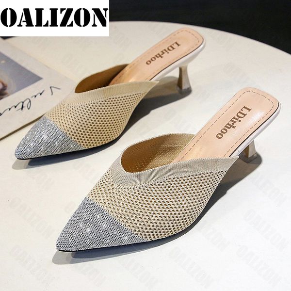 summer lady slippers fashion mesh air pointed toe women heels sandals pumps, Black
summer lady slippers fashion mesh air pointed toe women heels sandals pumps, Black