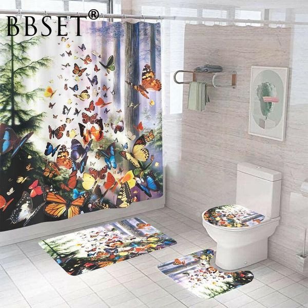 shower curtains butterfly curtain butterflies flying in the woods pattern waterproof multi-size douchegordijn bathroom decor with hooks
shower curtains butterfly curtain butterflies flying in the woods pattern waterproof multi-size douchegordijn bathroom decor with hooks