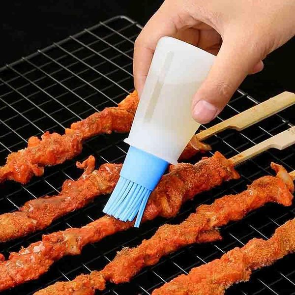 tools & accessories 60ml silicone oil bottle brush refillable sauce baking with lid home kitchen bbq tool
tools & accessories 60ml silicone oil bottle brush refillable sauce baking with lid home kitchen bbq tool