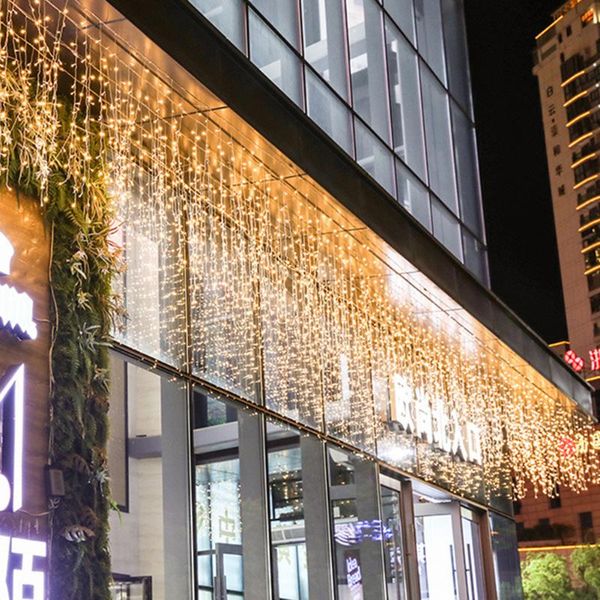 strings waterproof outdoor christmas light droop curtain led icicle string lights wedding home decoration energy saving practical
strings waterproof outdoor christmas light droop curtain led icicle string lights wedding home decoration energy saving practical