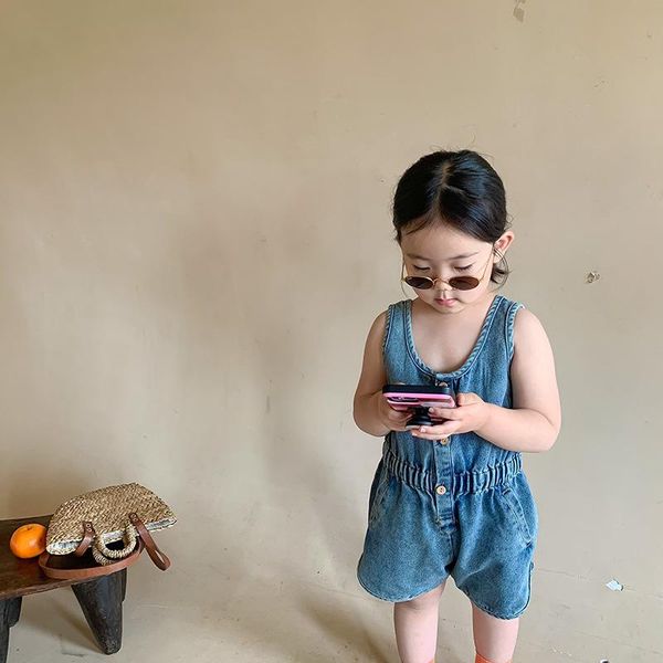 children clothes baby girl overalls summer 2021 boys denim jumpsuit fashion one piece 1-7t kids outfits jumpsuits, Blue
children clothes baby girl overalls summer 2021 boys denim jumpsuit fashion one piece 1-7t kids outfits jumpsuits, Blue