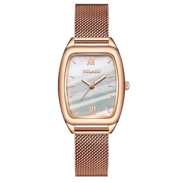 authentic european and american style watch women's big brand bucket shaped wristwatches, Slivery;brown
authentic european and american style watch women's big brand bucket shaped wristwatches, Slivery;brown