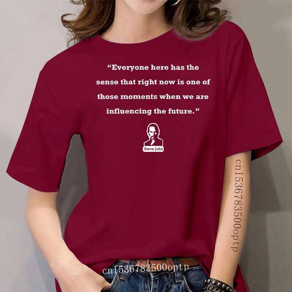 women's t-shirt 2021 women colors short sleeve cotton steve jobs quote: future t shirt fashion round neck clothes tees, White
women's t-shirt 2021 women colors short sleeve cotton steve jobs quote: future t shirt fashion round neck clothes tees, White