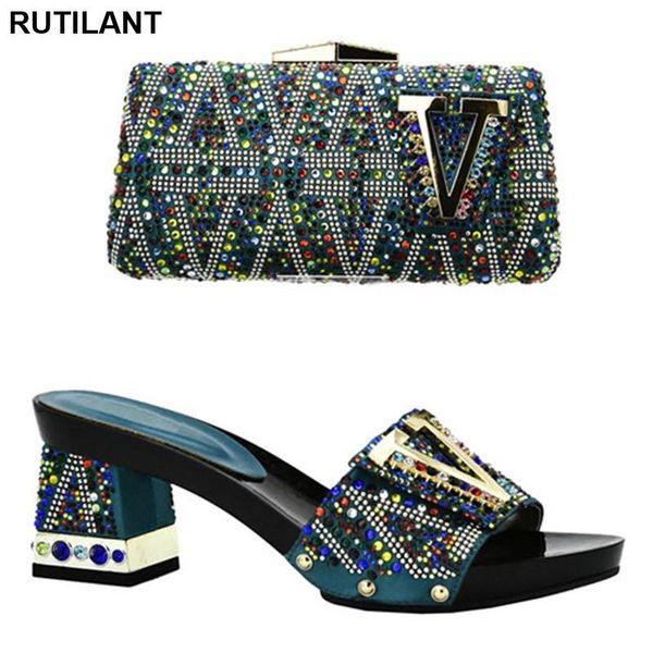 dress shoes latest matching italian shoe and bag set decorated with rhinestone women wedding party, Black
dress shoes latest matching italian shoe and bag set decorated with rhinestone women wedding party, Black