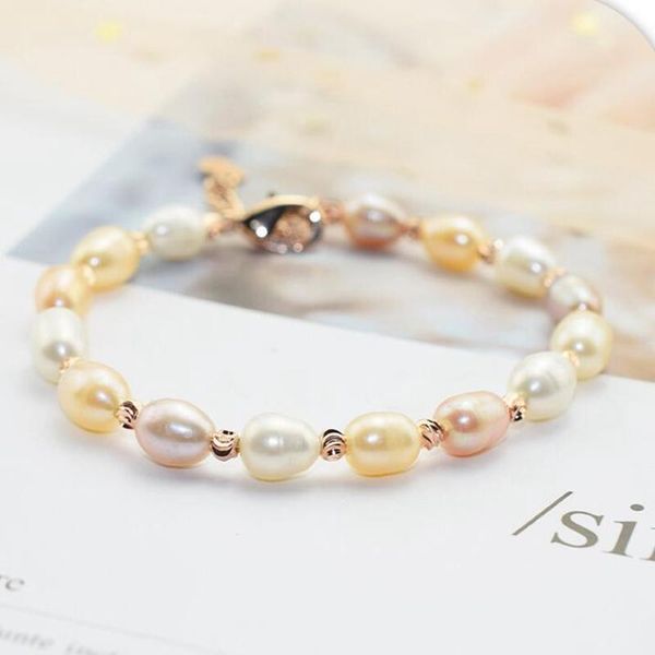 charm bracelets wish card genuine natural freshwater pearl women bangles colorful metal chain fashion jewelry gifts for girl birthday, Golden;silver
charm bracelets wish card genuine natural freshwater pearl women bangles colorful metal chain fashion jewelry gifts for girl birthday, Golden;silver