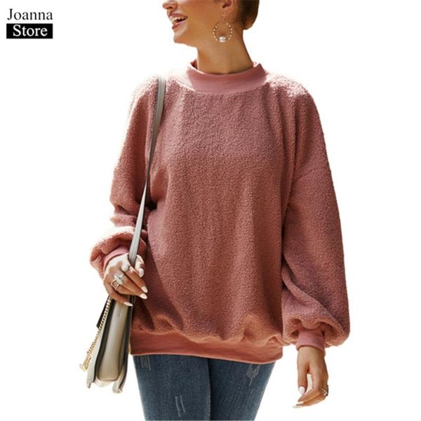 women's hoodies & sweatshirts spring short women o-neck long sleeve pockets fluffy teddy loose autumn black plus size casual wild pullo
women's hoodies & sweatshirts spring short women o-neck long sleeve pockets fluffy teddy loose autumn black plus size casual wild pullo