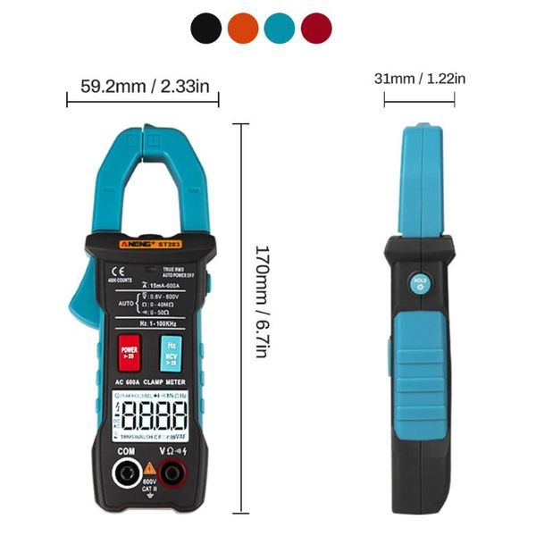 multimeters aneng st203 automatic digital multimeter true-rms intelligent 4000 counts
multimeters aneng st203 automatic digital multimeter true-rms intelligent 4000 counts