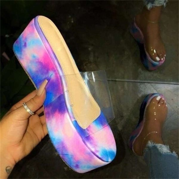 large women's sho 20 years summer slope heel transparent sandals super high-heeled slippers, Black
large women's sho 20 years summer slope heel transparent sandals super high-heeled slippers, Black