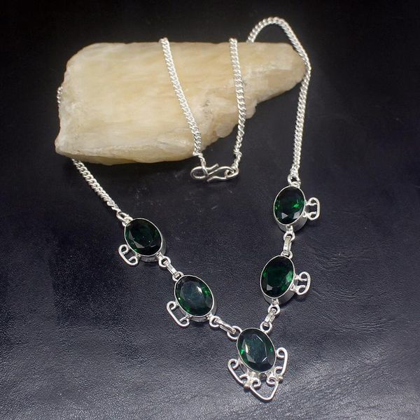 pendant necklaces hermosa jewelry natural amazing greenz silver color women ladies gifts necklace chain 43cm 20213381
pendant necklaces hermosa jewelry natural amazing greenz silver color women ladies gifts necklace chain 43cm 20213381