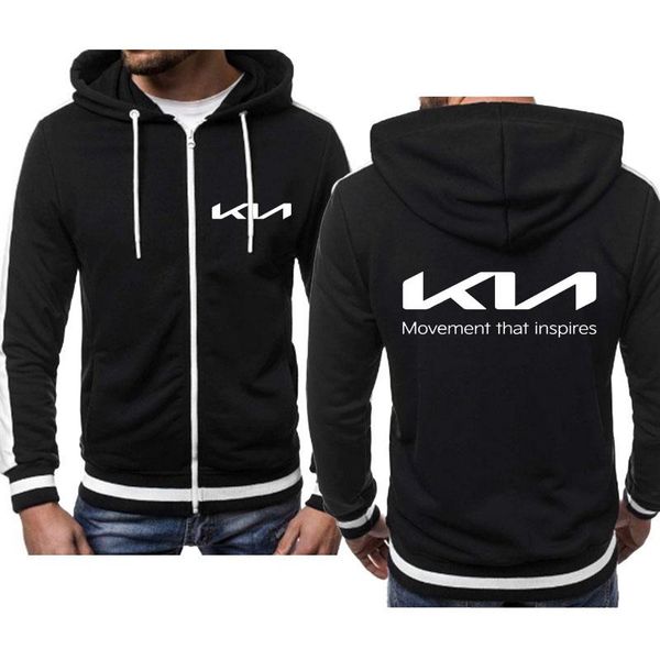 men's jackets spring and autumn sweater fashion hooded jacket kia logo printing striped stitching cotton, Black;brown
men's jackets spring and autumn sweater fashion hooded jacket kia logo printing striped stitching cotton, Black;brown