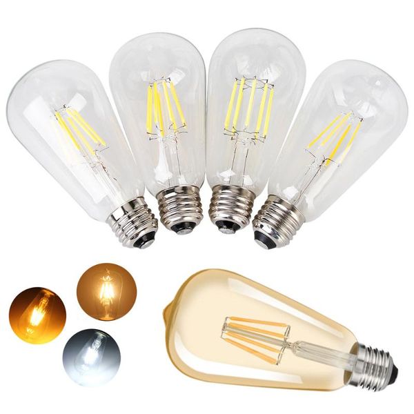 bulbs decorative filament light dimmable e26 st64 4w 6w 8w 10w ac 110v pendant vintage lamp 2700k 6000k for home lighting
bulbs decorative filament light dimmable e26 st64 4w 6w 8w 10w ac 110v pendant vintage lamp 2700k 6000k for home lighting