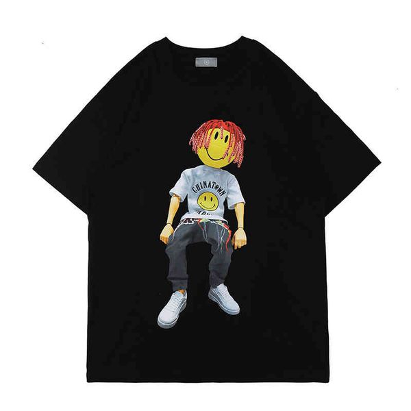 men's t-shirts fashion brand hip hop rap character print loose men's short sleeve t-shirt xhn7, White;black
men's t-shirts fashion brand hip hop rap character print loose men's short sleeve t-shirt xhn7, White;black