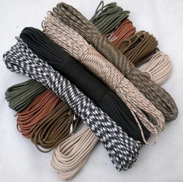 550lb paracord cord parachute lanyard w/ 7 core strand rope 4mm dia for camping hiking outdoor home 15.2m camouflage color gadgets
550lb paracord cord parachute lanyard w/ 7 core strand rope 4mm dia for camping hiking outdoor home 15.2m camouflage color gadgets