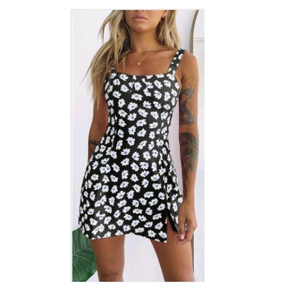 casual dresses for women sheath skirt multicolor short fashion summer suspender printed slimming floral, Black;gray
casual dresses for women sheath skirt multicolor short fashion summer suspender printed slimming floral, Black;gray