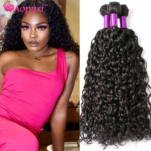 human hair bulks aopusi peruvian weave bundles water wave 100% curly natural/jet black remy extensions
human hair bulks aopusi peruvian weave bundles water wave 100% curly natural/jet black remy extensions