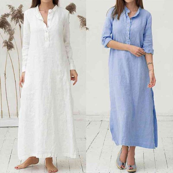 cotton linen kaftan womens dresses long sleeve plain casaul oversized maxi shirt dress plus lapel button, Black;gray
cotton linen kaftan womens dresses long sleeve plain casaul oversized maxi shirt dress plus lapel button, Black;gray