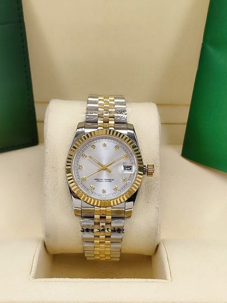 31mm women automatic movement watches full stainless steel strap mechanical woman diamond iced out watch mens wristwatches lady wristwatch, Slivery;brown
31mm women automatic movement watches full stainless steel strap mechanical woman diamond iced out watch mens wristwatches lady wristwatch, Slivery;brown