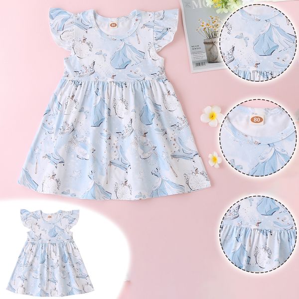 2021 new summer baby girls dress toddler kids baby summer crystal shoe print flying sleeve dress infant kids girl clothing
2021 new summer baby girls dress toddler kids baby summer crystal shoe print flying sleeve dress infant kids girl clothing