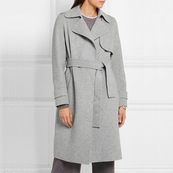 women's wool & blends 2021 korean autumn winter long-sleeved belt coat long loose woolen overcoat jacket women warm thicked solid color, Black
women's wool & blends 2021 korean autumn winter long-sleeved belt coat long loose woolen overcoat jacket women warm thicked solid color, Black