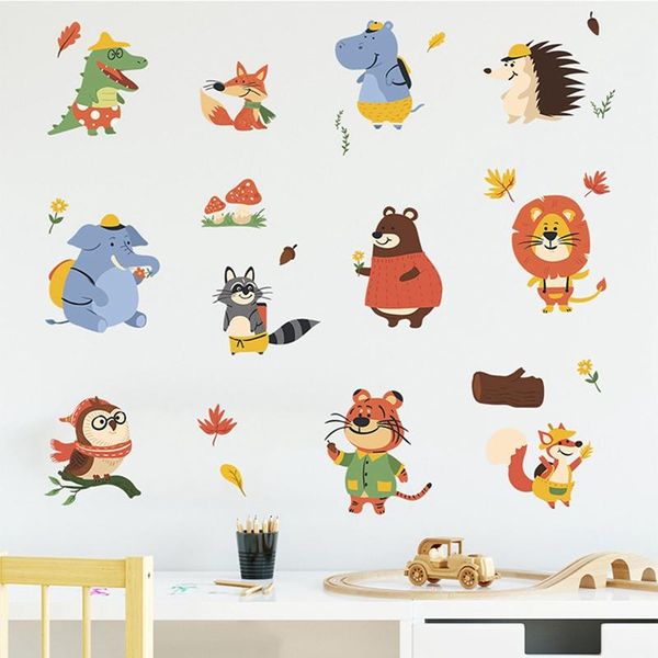 wall stickers forest animal party sticker for kids rooms bedroom decorations wallpaper mural home art decals cartoon combination
wall stickers forest animal party sticker for kids rooms bedroom decorations wallpaper mural home art decals cartoon combination