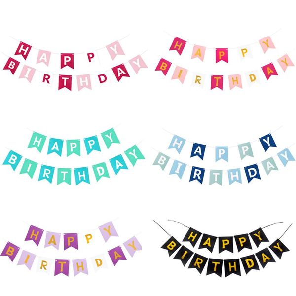 set happy birthday banners flags paper bunting garland wedding boy girl kid baby shower party supplies decor decoration
set happy birthday banners flags paper bunting garland wedding boy girl kid baby shower party supplies decor decoration