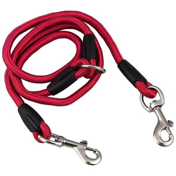 dog collars & leashes nylon duplex double coupler twin lead two way pet dogs walking leash safety, red
dog collars & leashes nylon duplex double coupler twin lead two way pet dogs walking leash safety, red