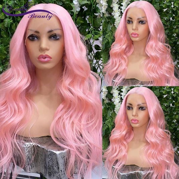 wavy pink colored 13x4 lace front wig human hair wigs 180% brazilian preplucked remy for women dream beauty, Black;brown
wavy pink colored 13x4 lace front wig human hair wigs 180% brazilian preplucked remy for women dream beauty, Black;brown