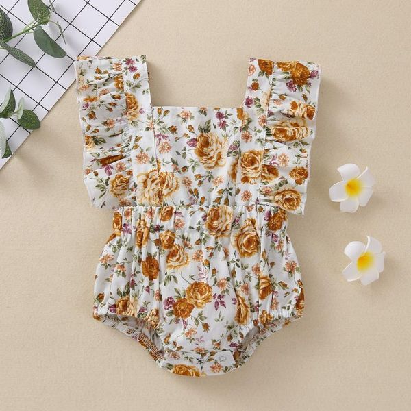 jumpsuits 0-24m summer baby girl rompers ruffle flower print clothes romper elastic triangle outfits sleeveless one-pieces jumpsuit, Blue
jumpsuits 0-24m summer baby girl rompers ruffle flower print clothes romper elastic triangle outfits sleeveless one-pieces jumpsuit, Blue
