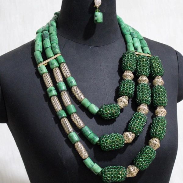 earrings & necklace dudo african jewelry sets designs 3 layers big coral beads in nigeria green and gold women bridal set 2021, Silver
earrings & necklace dudo african jewelry sets designs 3 layers big coral beads in nigeria green and gold women bridal set 2021, Silver