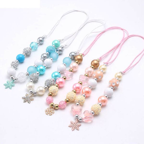 girls necklaces pendants jewelry kids accessories princess snowflake children beaded b7944, Red;brown
girls necklaces pendants jewelry kids accessories princess snowflake children beaded b7944, Red;brown