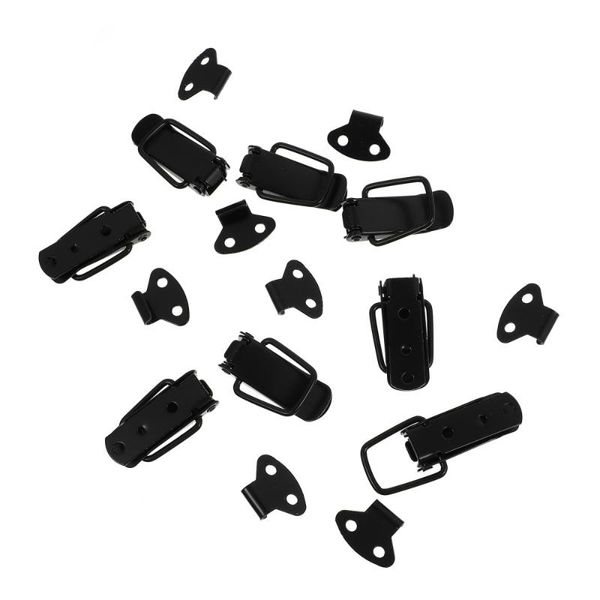 fishing hooks 8pcs stainless steel unique spring toggle latches box luggage locks (black)
fishing hooks 8pcs stainless steel unique spring toggle latches box luggage locks (black)