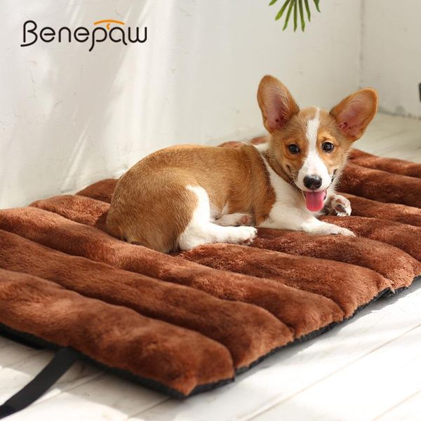benepaw warm foldable dog bed autumn winter anti-slip thick puppy pet mat short plush medium large cushion easy to store kennels & pens
benepaw warm foldable dog bed autumn winter anti-slip thick puppy pet mat short plush medium large cushion easy to store kennels & pens