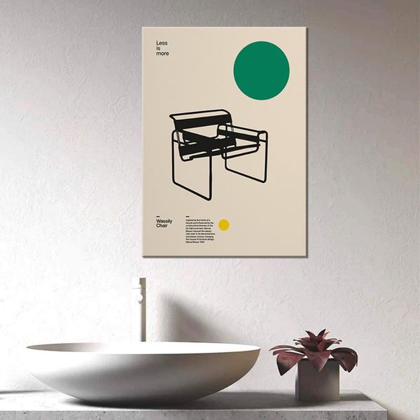 paintings poster wassily chair, marcel breuer, minimal furniture bauhaus design canvas painting for bedroom living room bathroom library o
paintings poster wassily chair, marcel breuer, minimal furniture bauhaus design canvas painting for bedroom living room bathroom library o