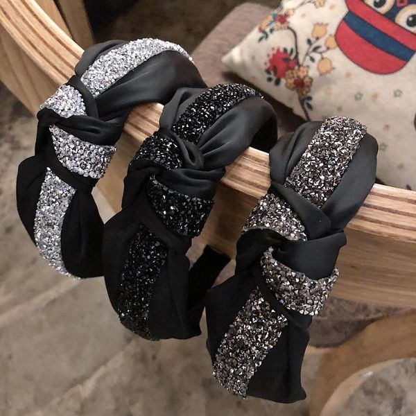 hair accessories diamond knotted hairband crystal rhinestone headband for women solid satin hairbands boutique bezel hoop
hair accessories diamond knotted hairband crystal rhinestone headband for women solid satin hairbands boutique bezel hoop