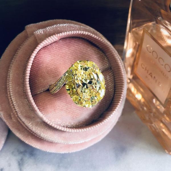 sterling silver wedding ring for women luxury yellow zircon party gemstone rings fine jewelry gift cluster, Golden;silver
sterling silver wedding ring for women luxury yellow zircon party gemstone rings fine jewelry gift cluster, Golden;silver