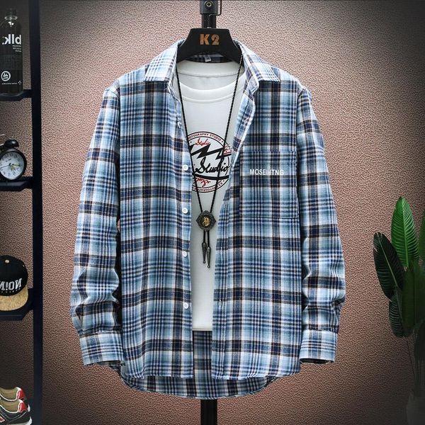 arrival harajuku men's plaid shirt men streetwear casual long sleeve shirts thin coats male 3 color -3xl c808, White;black
arrival harajuku men's plaid shirt men streetwear casual long sleeve shirts thin coats male 3 color -3xl c808, White;black