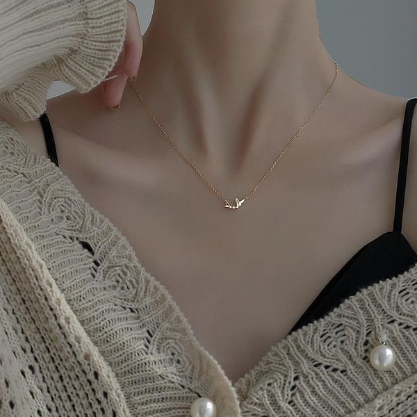 pendant necklaces minimalist female crystal butterfly necklace gold silver color chain white zircon wedding for women
pendant necklaces minimalist female crystal butterfly necklace gold silver color chain white zircon wedding for women