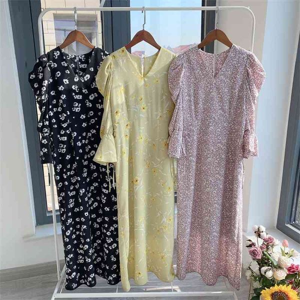 elegant vintage casual summer dresses korean japanese style office lady dress 210427, Black;gray
elegant vintage casual summer dresses korean japanese style office lady dress 210427, Black;gray