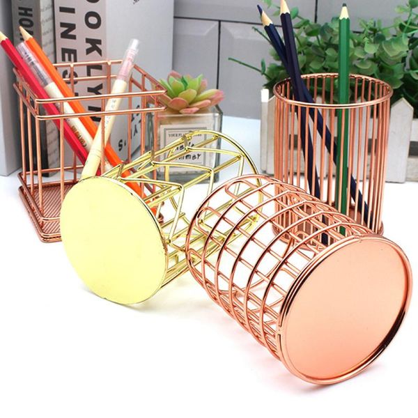 storage boxes & bins rose gold iron art nordic makeup organizer basket eyeliner brush set cup dressing table cosmetic box
storage boxes & bins rose gold iron art nordic makeup organizer basket eyeliner brush set cup dressing table cosmetic box
