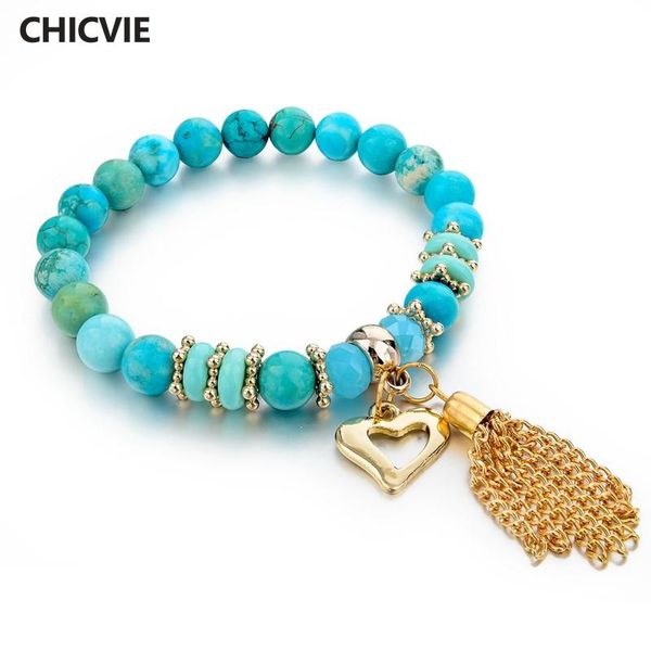 charm bracelets chicvie blue hollow heart charms tassel bracelet bangles for jewelry making natural stone bead men women sbr150343, Golden;silver
charm bracelets chicvie blue hollow heart charms tassel bracelet bangles for jewelry making natural stone bead men women sbr150343, Golden;silver
