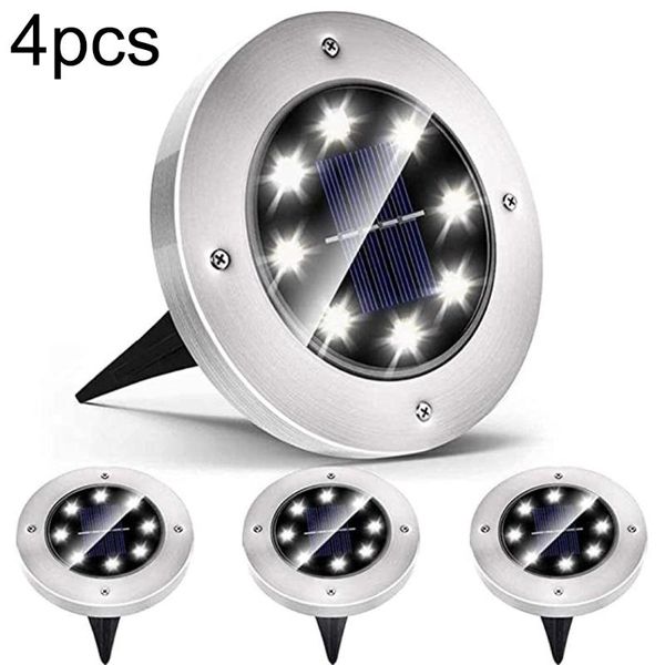 lawn lamps 4pcs solar powered ground light waterproof 8 led outdoor garden pathway deck lights buried floor underground
lawn lamps 4pcs solar powered ground light waterproof 8 led outdoor garden pathway deck lights buried floor underground