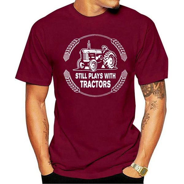 men's t-shirts youth customized still plays with tractors t-shirt farming driver farmer funny gift birthday tee shirt, White;black
men's t-shirts youth customized still plays with tractors t-shirt farming driver farmer funny gift birthday tee shirt, White;black