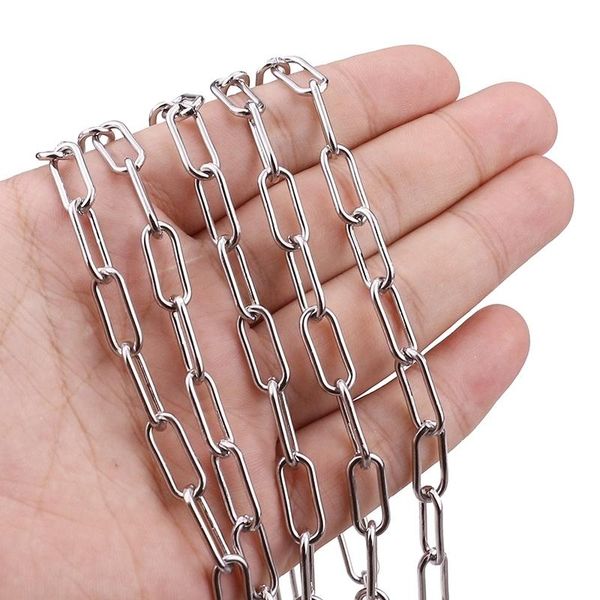 7mm width stainless steel cable chains 100cm/pc big thick chain findings diy jewelry making supplies wholesale lots bulk, Silver
7mm width stainless steel cable chains 100cm/pc big thick chain findings diy jewelry making supplies wholesale lots bulk, Silver