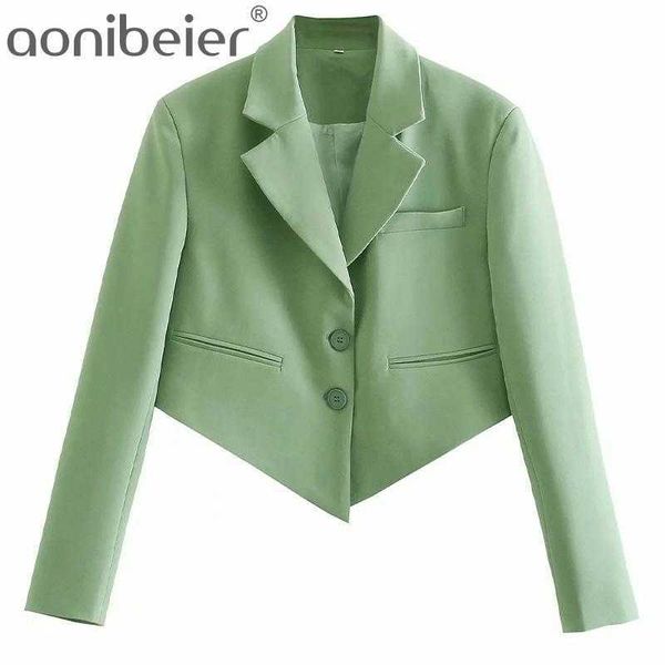 summer green blazers chic irregular hem notched collar single breasted women loose crop office lady suit jacket 210604, White;black
summer green blazers chic irregular hem notched collar single breasted women loose crop office lady suit jacket 210604, White;black