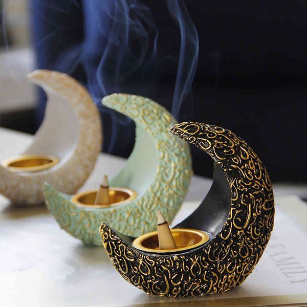 moon ramadan crescent censer resin old and elegant decoration of home deskdecoration aromatherapy oven interior fragrance
moon ramadan crescent censer resin old and elegant decoration of home deskdecoration aromatherapy oven interior fragrance